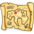 totruga treasure map
